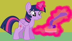 Size: 968x563 | Tagged: safe, artist:heartinarosebud, derpibooru import, twilight sparkle, twilight sparkle (alicorn), alicorn, pony, female, magic, mare, solo