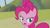 Size: 1920x1080 | Tagged: safe, screencap, pinkie pie, earth pony, pony, the lost treasure of griffonstone, animation error, female, mare, pink coat, pink mane