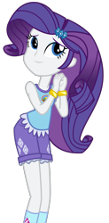 Size: 1175x2384 | Tagged: safe, artist:sketchmcreations, rarity, equestria girls, legend of everfree, simple background, smiling, solo, transparent background, vector