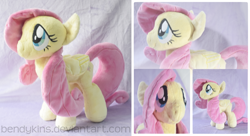 Size: 1024x559 | Tagged: safe, artist:bendykins, fluttershy, irl, photo, plushie, solo