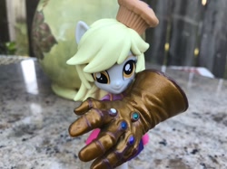 Size: 1280x958 | Tagged: safe, artist:theanimefanz, derpy hooves, equestria girls, doll, equestria girls minis, eqventures of the minis, infinity gauntlet, marvel, merchandise, toy