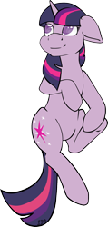 Size: 800x1686 | Tagged: safe, artist:danie-me, derpibooru import, twilight sparkle, pony, unicorn, female, mare, multicolored mane, purple coat, solo