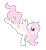 Size: 2300x2500 | Tagged: safe, artist:frostedcats, princess celestia, alicorn, pony, bucking, cewestia, cute, female, filly, pink-mane celestia, simple background, solo, spread wings, transparent background