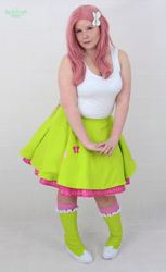 Size: 2858x4667 | Tagged: safe, artist:bellahime, fluttershy, human, equestria girls, clothes, cosplay, irl, irl human, photo, solo