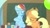 Size: 1280x720 | Tagged: safe, derpibooru import, screencap, applejack, rainbow dash, earth pony, pegasus, pony, teacher of the month (episode), spoiler:interseason shorts, chalkboard