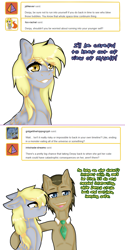 Size: 750x1502 | Tagged: safe, artist:ask-amorettevampire, derpy hooves, doctor whooves, pony, lovestruck derpy