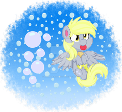 Size: 1600x1471 | Tagged: safe, artist:missmele-madness, derpy hooves, pony, my little pony: pony life, deviantart watermark, food, muffin, obtrusive watermark, solo, tongue out, watermark