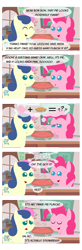 Size: 752x2292 | Tagged: safe, artist:ikillyou121, artist:scyphi, artist:zacatron94, bon bon, pinkie pie, sweetie drops, earth pony, pony, comic, pie, pointy ponies