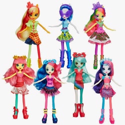 Size: 500x500 | Tagged: safe, applejack, bon bon, dj pon-3, fluttershy, lyra heartstrings, rarity, roseluck, sweetie drops, vinyl scratch, equestria girls, rainbow rocks, doll, official