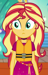 Size: 559x869 | Tagged: safe, screencap, sunset shimmer, better together, equestria girls, spring breakdown, cropped