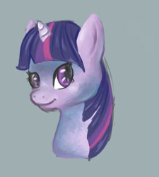 Size: 900x1000 | Tagged: safe, artist:123valeryaa, derpibooru import, twilight sparkle, bust, solo