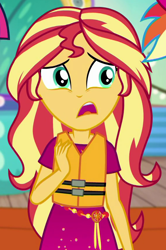 Size: 570x856 | Tagged: safe, screencap, sunset shimmer, better together, equestria girls, spring breakdown, cropped