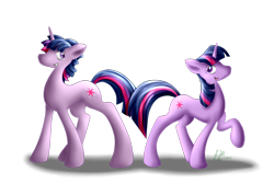 Size: 1600x1067 | Tagged: safe, artist:greenknight5700, derpibooru import, dusk shine, twilight sparkle, rule 63, self ponidox