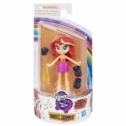 Size: 800x800 | Tagged: safe, sunset shimmer, better together, equestria girls, box, clothes, doll, dress, equestria girls minis, fashion squad, official, photo, toy