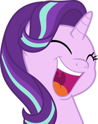 Size: 1280x1614 | Tagged: safe, artist:phucknuckl, starlight glimmer, pony, unicorn, memnagerie, spoiler:memnagerie, spoiler:mlp friendship is forever, open mouth, simple background, solo, transparent background, vector