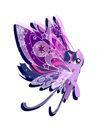 Size: 4000x5210 | Tagged: safe, artist:fuyusfox, derpibooru import, twilight sparkle, twilight sparkle (alicorn), alicorn, breezie, it ain't easy being breezies, breeziefied, solo, species swap, twilight breezie