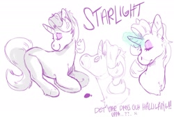 Size: 2000x1347 | Tagged: safe, artist:kittycoot, starlight glimmer, pony, unicorn, solo, text