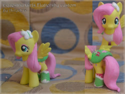 Size: 800x601 | Tagged: safe, artist:antych, fluttershy, brushable, custom, equestria girls outfit, irl, photo, solo, toy