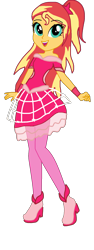 Size: 764x2032 | Tagged: safe, artist:baseworld1, artist:gouhlsrule, sunset shimmer, human, equestria girls, alternate hairstyle, barely eqg related, base used, boots, clothes, cosmix, crossover, fairy, high heel boots, high heels, rainbow s.r.l, shoes, winx club