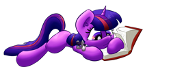 Size: 4500x2000 | Tagged: safe, artist:solipsus, derpibooru import, smarty pants, twilight sparkle, book, filly, solo