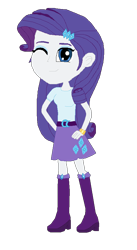 Size: 513x935 | Tagged: safe, artist:inezthekawaiiwarrior, rarity, equestria girls, boots, bracelet, clothes, cute, high heel boots, high heels, jewelry, skirt, solo