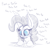 Size: 1280x1280 | Tagged: safe, artist:heir-of-rick, pinkie pie, earth pony, pony, big ears, ear fluff, eyelashes, fluffy, impossibly large ears, monochrome, mouth hold, neo noir, partial color, pencil, ponk, sketch, smiling, solo