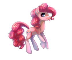 Size: 2208x1830 | Tagged: safe, artist:siffou, pinkie pie, earth pony, pony, :p, cute, diapinkes, simple background, solo, tongue out, transparent background