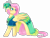 Size: 3427x2621 | Tagged: safe, artist:ruef, fluttershy, pegasus, pony, make new friends but keep discord, clothes, dress, gala dress