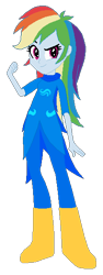 Size: 215x571 | Tagged: safe, artist:rexlupin, derpibooru import, rainbow dash, equestria girls, crossover, god tier, hero of breath, homestuck, mage of breath, solo