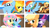 Size: 3700x2100 | Tagged: safe, artist:geraritydevillefort, derpibooru import, applejack, doctor whooves, fluttershy, rainbow dash, spitfire, twilight sparkle, earth pony, pegasus, pony, danglars, edmond dantes, fluttercedes, male, mercedes, mondego, monsparkle, rainbow dantes, stallion, the count of monte cristo