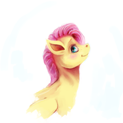 Size: 5000x5000 | Tagged: safe, artist:sharpieboss, fluttershy, pegasus, pony, absurd resolution, cute, shyabetes, solo