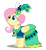 Size: 1000x1076 | Tagged: safe, artist:dragonchaser123, fluttershy, pegasus, pony, make new friends but keep discord, clothes, dress, gala dress, simple background, solo, transparent background, vector