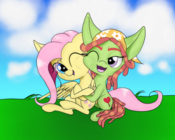 Size: 1280x1024 | Tagged: safe, artist:arcuswind, fluttershy, tree hugger, pegasus, pony, make new friends but keep discord, female, mare