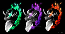 Size: 1024x550 | Tagged: safe, artist:ii-art, derpibooru import, king sombra, pony, unicorn, shirt design, solo