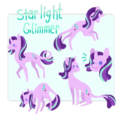 Size: 766x723 | Tagged: safe, artist:beesaregay, starlight glimmer, classical unicorn, pony, unicorn, :p, blush sticker, blushing, cloven hooves, cute, glimmerbetes, leonine tail, one eye closed, smiling, solo, tongue out, unshorn fetlocks, wink