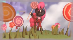 Size: 1276x712 | Tagged: safe, artist:thespahthatspies, pinkie pie, earth pony, pony, meet the pyro, pinkie pyro, ponified, pyro, pyroland, team fortress 2, youtube link