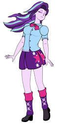 Size: 680x1470 | Tagged: safe, artist:3lknown0, starlight glimmer, equestria girls, clothes swap, simple background, solo, transparent background