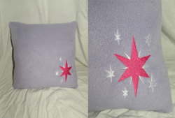 Size: 700x473 | Tagged: safe, artist:makeshiftwings30, derpibooru import, twilight sparkle, craft, cutie mark, pillow