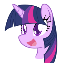 Size: 1200x1000 | Tagged: safe, artist:danmakuman, derpibooru import, twilight sparkle, bust, no nose, portrait, simple background, solo, transparent background, vector