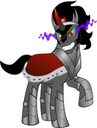 Size: 3794x5008 | Tagged: safe, artist:legat-bf, derpibooru import, king sombra, pony, unicorn, simple background, solo, sombra eyes, transparent background, vector