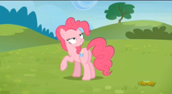 Size: 852x468 | Tagged: safe, screencap, pinkie pie, pony, party pooped, female, mare, plot, solo