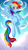 Size: 677x1200 | Tagged: safe, artist:pk-love chan, derpibooru import, rainbow dash, pegasus, pony, cloud, colored pupils, cute, dashabetes, female, flying, heart eyes, long tail, mare, pixiv, sky, smiling, solo, wingding eyes