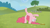 Size: 895x500 | Tagged: safe, edit, edited screencap, screencap, pinkie pie, earth pony, pony, party pooped, backbend, bridge stretch, flexible, image macro, meme, ouch, solo