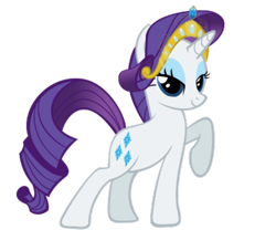 Size: 800x667 | Tagged: safe, artist:ponycandance, rarity, pony, unicorn, sweet and elite, bedroom eyes, jewelry, simple background, solo, tiara, transparent background, vector