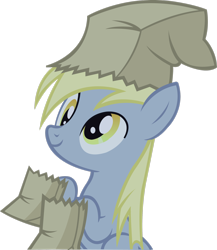 Size: 2280x2631 | Tagged: safe, artist:midnite99, derpy hooves, pegasus, pony, luna eclipsed, clothes, costume, cute, derpabetes, nightmare night costume, simple background, solo, transparent background, vector