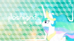 Size: 1920x1080 | Tagged: safe, artist:90sigma, artist:pwnagespartan, princess celestia, alicorn, pony, boxes, bubble, side shot, signature, vector, wallpaper