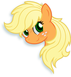 Size: 3223x3500 | Tagged: safe, artist:godoffury, applejack, earth pony, pony, bust, portrait, simple background, solo, transparent background