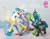 Size: 2048x1579 | Tagged: safe, princess celestia, queen chrysalis, spike, thorax, alicorn, changeling, changeling queen, dragon, pony, fan series, guardians of harmony, my little pony logo, official, toy