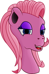 Size: 579x878 | Tagged: safe, pinkie pie, earth pony, pony, g3, female, mare, pink coat, pink mane, simple background, solo, transparent background