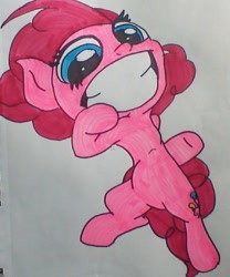 Size: 815x981 | Tagged: safe, artist:janob23, pinkie pie, earth pony, pony, smile hd, solo, traditional art